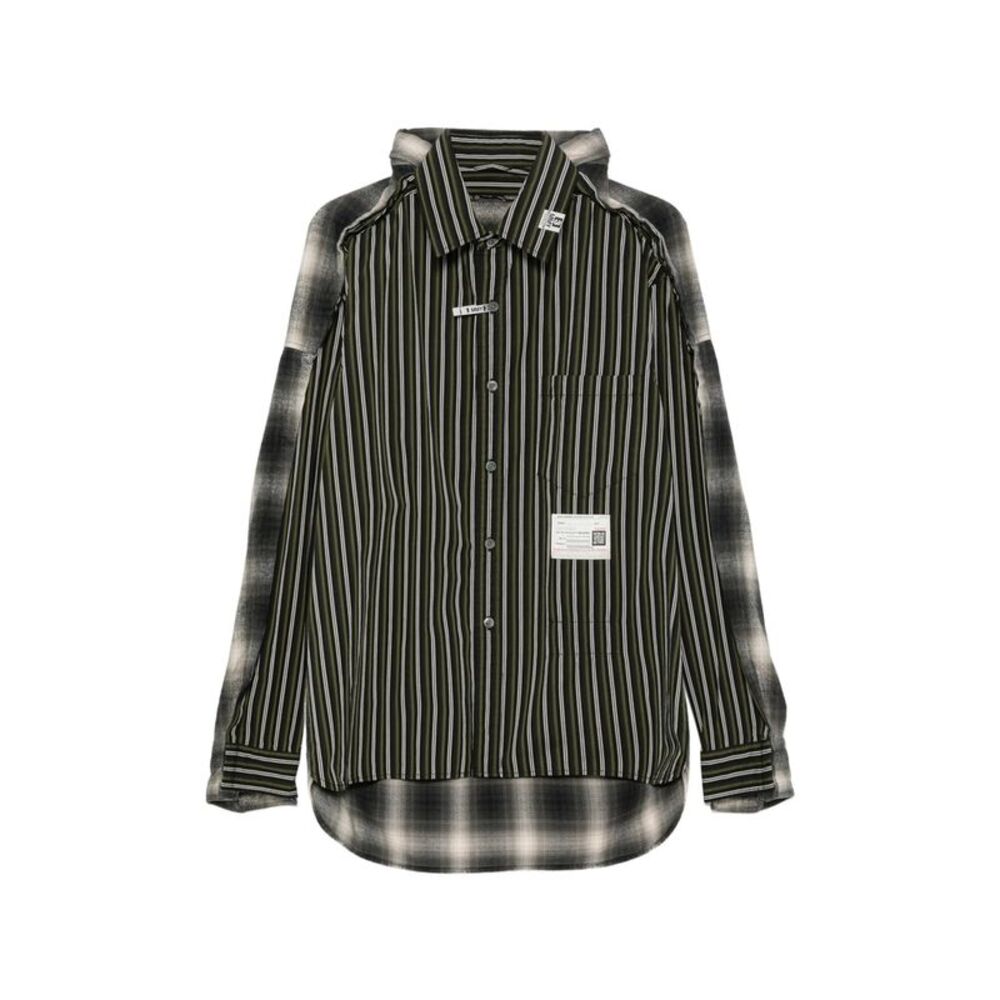 Maison Mihara Yasuhiro Black Shirts Men